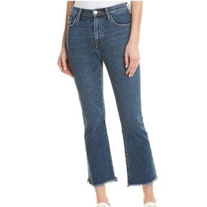 NWT Current/Elliott The High Waist Kick Jeans 25